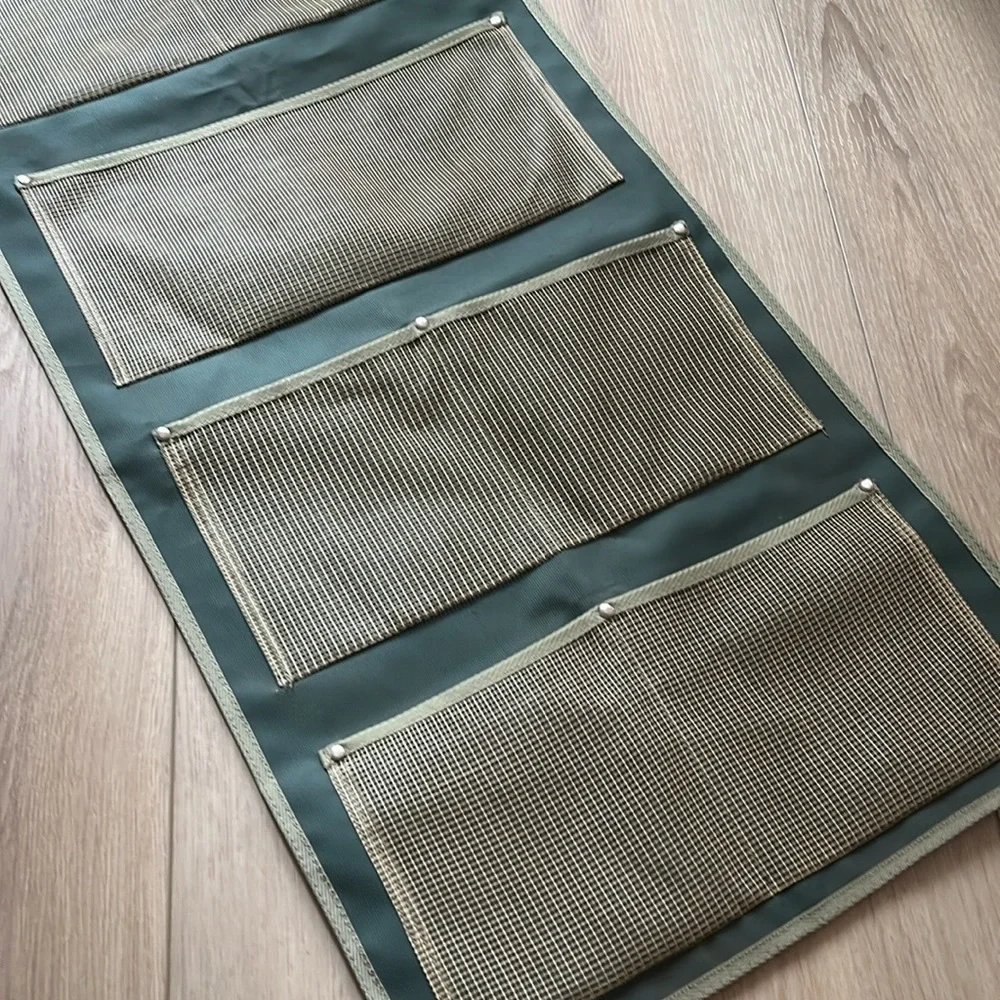 The Arden Garden Hanging Door Storage Unit Green Basket